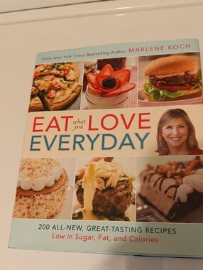 Eat What You Love Everyday Cookbook - Light Blue